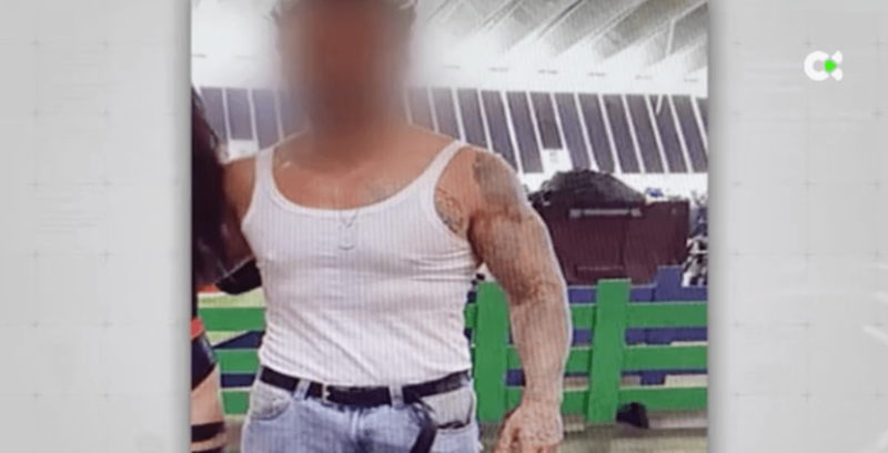 Imagen del presunto agresor (Foto RTVC)